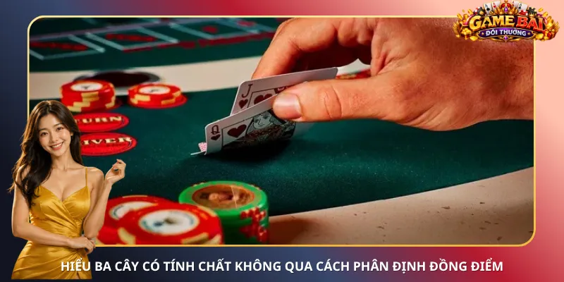 Hiểu Ba Cây có tính chất không qua cách phân định đồng điểm