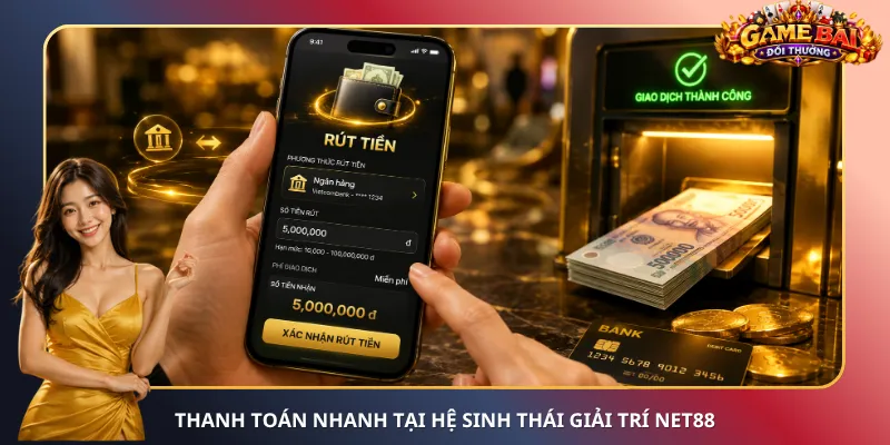 Thanh toán nhanh tại hệ sinh thái giải trí Net88