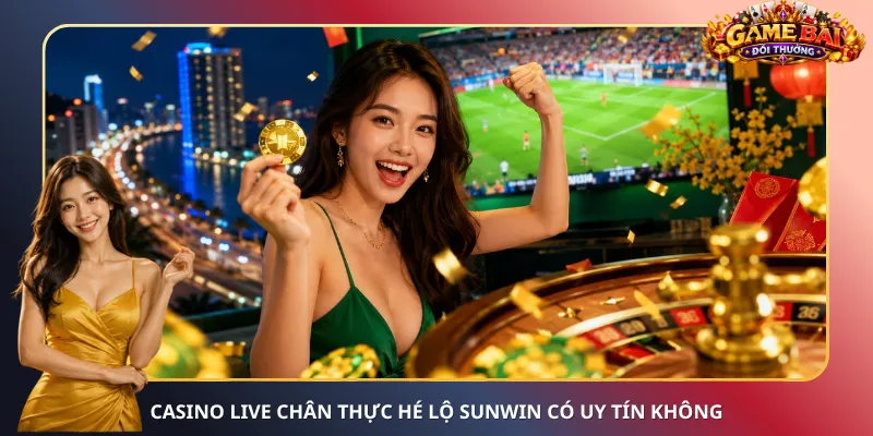 Casino Live chân thực hé lộ SunWin có uy tín không