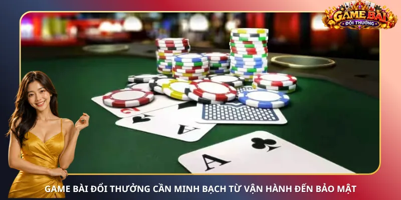 Game bài đổi thưởng cần minh bạch từ vận hành đến bảo mật