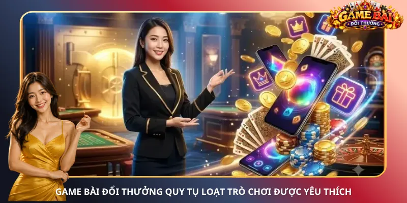 Game bài đổi thưởng quy tụ loạt trò chơi được yêu thích