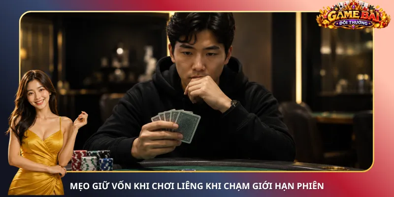 Mẹo giữ vốn khi chơi Liêng khi chạm giới hạn phiên