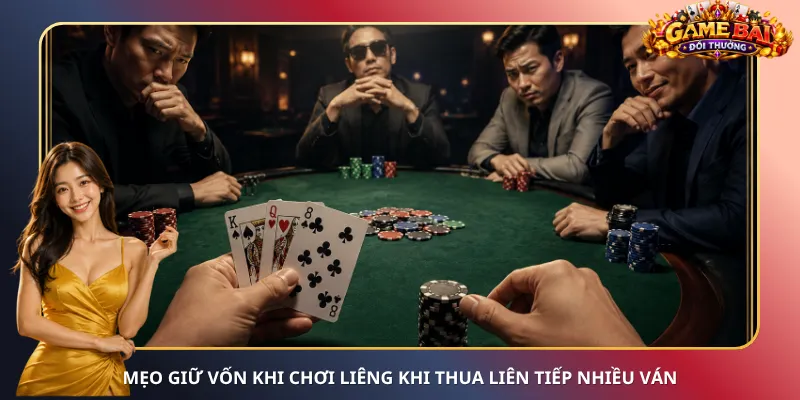 Mẹo giữ vốn khi chơi Liêng khi thua liên tiếp nhiều ván