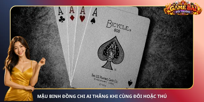 Mậu Binh đồng chi ai thắng khi cùng đôi hoặc thú
