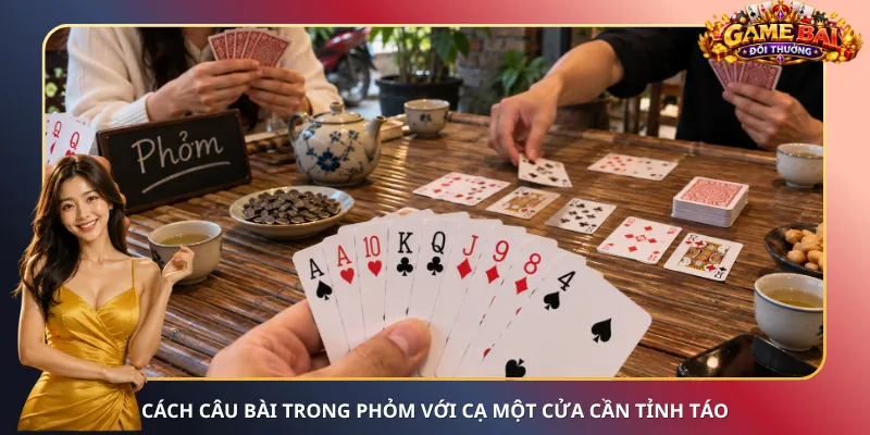 Biết dừng đúng lúc với cách câu bài trong Phỏm