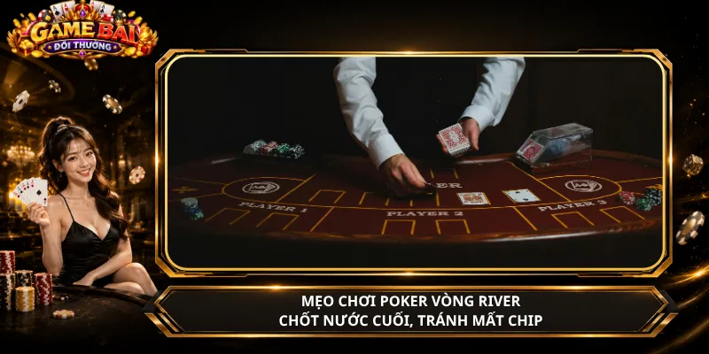 Mẹo Chơi Poker Vòng River – Chốt Nước Cuối, Tránh Mất Chip