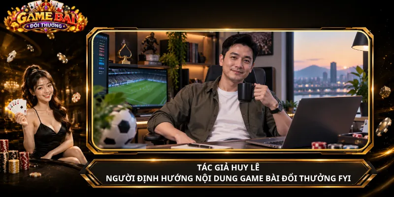 Tác Giả Huy Lê – Người Định Hướng Nội Dung Game Bài Đổi Thưởng Fyi