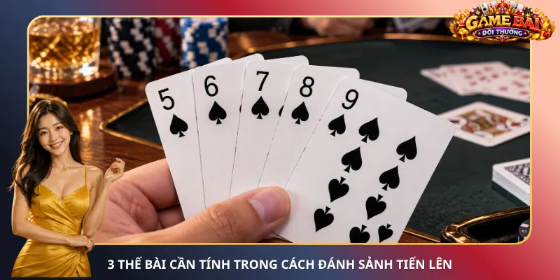 3 thế bài cần tính trong cách đánh sảnh Tiến Lên