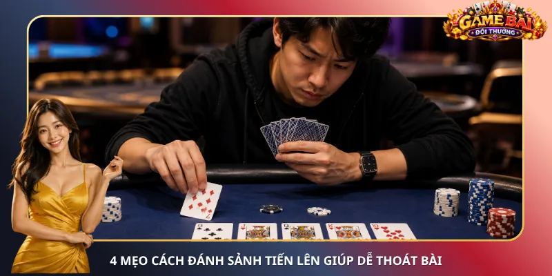 4 mẹo cách đánh sảnh Tiến Lên giúp dễ thoát bài
