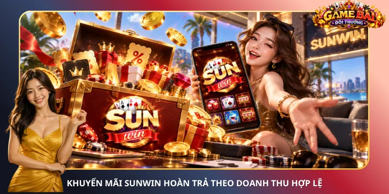 Khuyến mãi Sunwin hoàn trả theo doanh thu hợp lệ